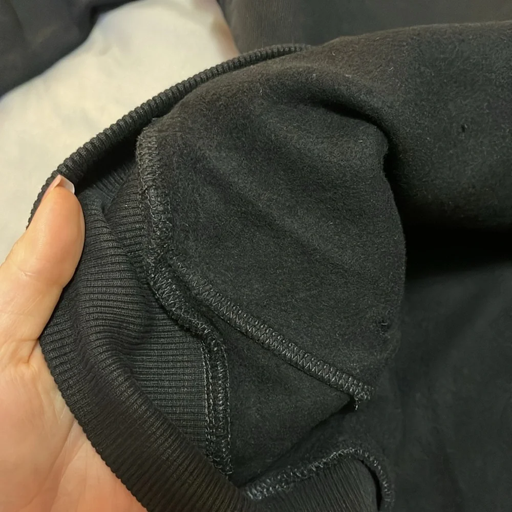 NEW Pangaia Womens 365 Heavyweight Hoodie - Black SIZE M - Picture 4 of 5